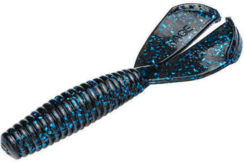 RG Baby Menace Grub 3in 9pk BLACK BLUE FLAKE Model: RGBM-2