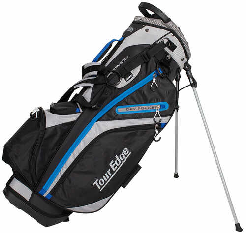 Tour Edge Hot Launch Xtreme Stand 5.0 Bag-Black-Blue