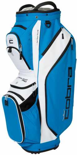 Cobra Ultralight Pro Golf Cart Bag-electric Blue-white