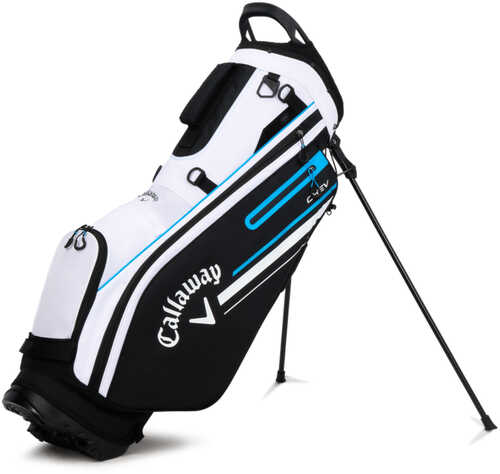 Callaway 2023 Chev Golf Stand Bag-white Black Cyan