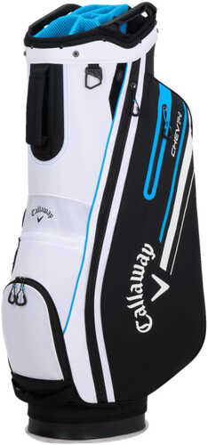 Callaway 2023 Chev Golf Cart Bag-white Black Cyan