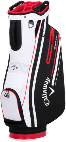 Callaway 2023 Chev Golf Cart Bag-white Black Fire