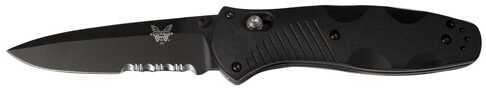 Benchmade Barrage Dp Folding Knife Combo Edge Black