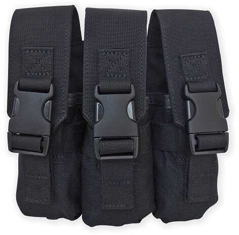 T ACP rogear Black Triple Flashbang Pouch