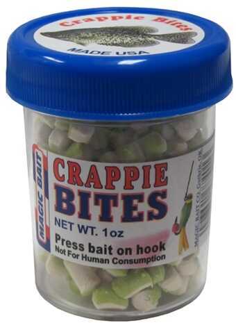 Magic Crappie Bites White/Chart 1Oz