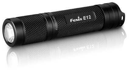 Fenix E12 130 Lumen E Series Flashlight Black