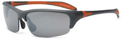 Graphite/Orange Blade Polycarbonate Silver Mirror Lens 10+