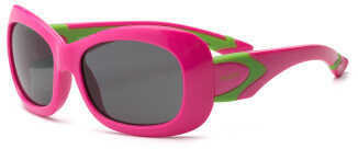 Real Kids Cherry Pink/Lime Green Flex Fit Smoke Lens 4+