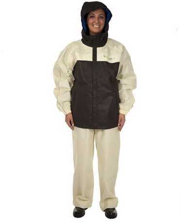 Envirofit 2 Tone Rflective Rain Jacket/Pants Set YLW/Blk Med