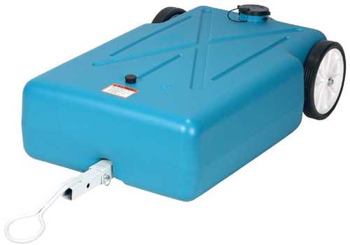 Barker 30 Gallon Tote-Along Drain Water Tank