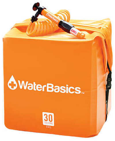 WaterBasics Emergency Storage Kit With Filter (30Gal)