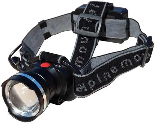 Alpine Mountain Gear 300 Lumen Multi Focus Head Lamp