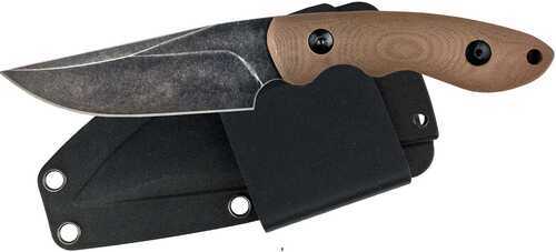 ABKT Elite Predator Fixed 3.5 in Blade Tan Handle