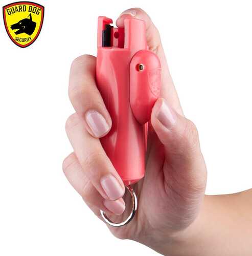 Skyline USA Inc PSGDAFOC181Pk Guard Dog Accufire OC Pepper Spray With Laser Sight Pink