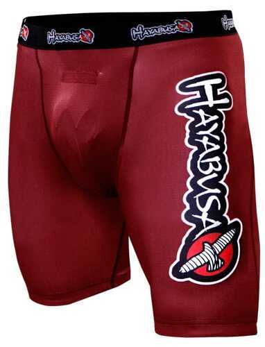 Hayabusa Haburi Compression Shorts Red 30In S