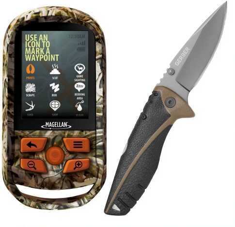 Magellan eXplorist 350H Gerber Knife Bundle Handheld GPS