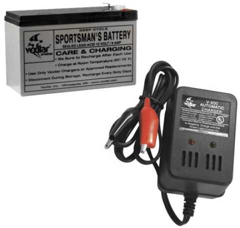 Vexilar 9 Amp Battery W/Charger V-120