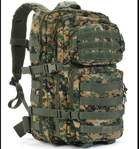 Red Rock Gear Large Assault Pack Woodland Digital