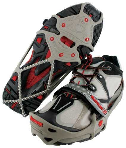 Yaktrax Run Grey Red Medium 08162