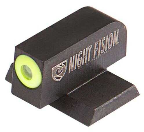 Night Fision CNK025001YGX Sight Front Square Top Century Canik TP9SFx/TP9SFL Green Tritium w/Yellow Outline Black