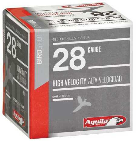 Aguila High Velocity Shotgun Game Load 28 ga. 2.75 in. 3/4 oz. 9 25 rd. Model: 1CHB2879