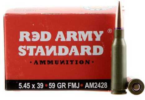 5.45X39mm 59 Grains Full Metal Jacket 20 Rounds Century Arms Ammunition