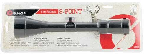 Simmons 8-Point Riflescope 3-9x 40mm 1" Tube Black Matte Finish Truplex