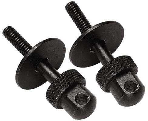 SWAGGER LLC SWAGACST Hunter Swivel Studs for Standard Rifle Adapter Black Steel