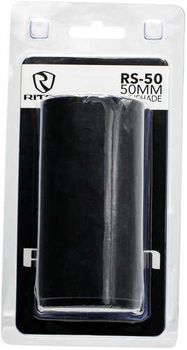 Riton Optics 52546 Rs-50 Sunshade 50mm Lens Shade 1.8" L 6061-t6 Aluminum Black Anodized