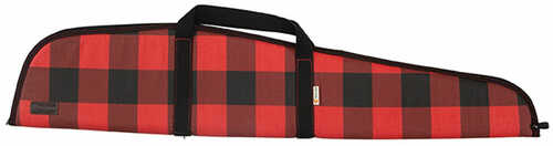 Allen 70746 Lakewood 46" Rifle Black/Red Buffalo Plaid Cotton Canvas Case