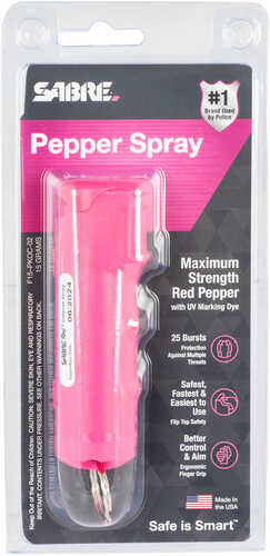 Sec Pink Flip Top Pepper Spray