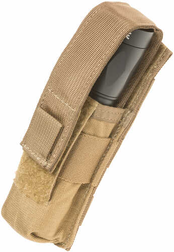 Tac Shield Suppressor/Flashlight MOLLE Pouch Coyote