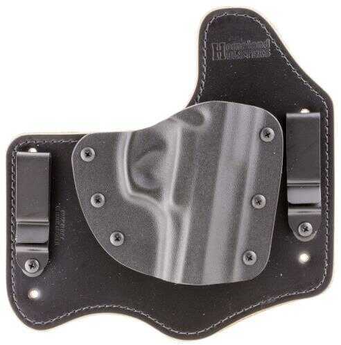 Homeland HLHfor Glock42 Hybrid for 42 3" Barrel Leather Black