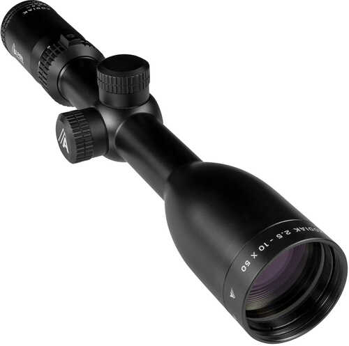 Alpen 2060 Kodiak 2.5-10X 50mm Obj 38.40-9.58 ft @ 100 yds FOV 30mm Tube Black Finish AR-BDC