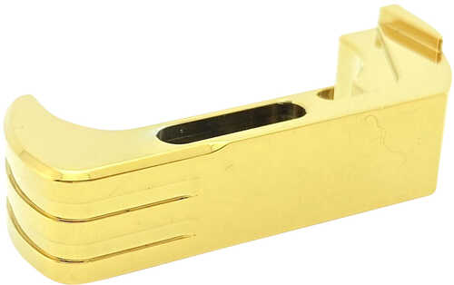 Cross Armory Magazine Catch Extended for Glock 17192223-2426272931-34 Gen4-5 Handgun 7075-T6 Aluminum Gold