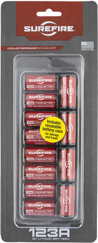 Surefire Sf12ABBCS 123A 3 Volts 1550 mAh 12 Per Pkg