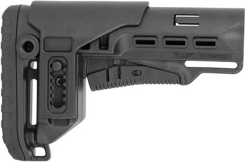 NCStar Tactical Pcp42 Mil-Spec Stock Black Synthetic Collapsible With Adjustable Cheekpiece