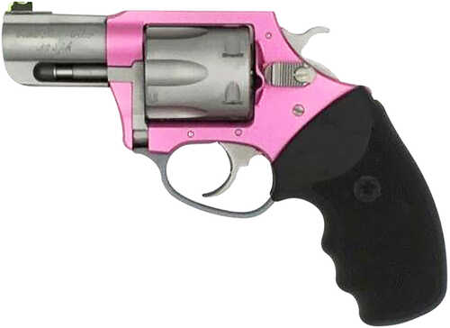 Charter Arms 53630 Boxer  38 Special 6rd 2.20" Pink Aluminum Frame Stainless Steel Cylinder/Barrel with Black Rubber Gri