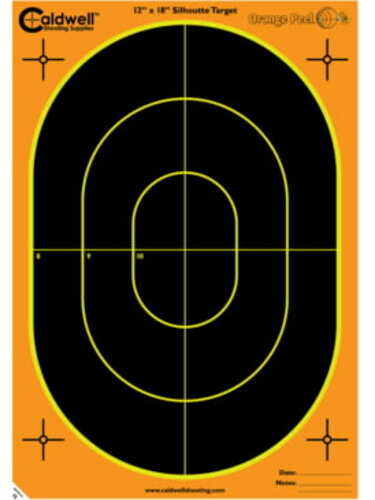 Cald 1175517 Op Silhouette Target 12x8 5pk