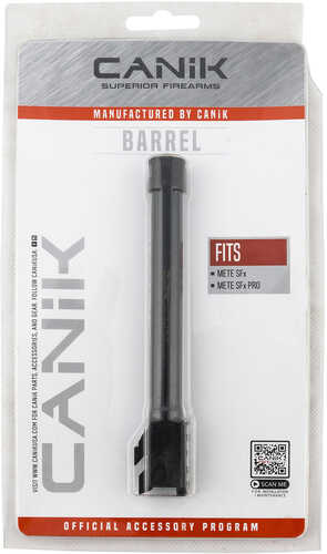 Century Arms Match Grade Barrel 9mm Luger Black Melonite For Canik Mete SFX