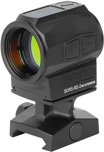 Holosun SCRSRD2 SCRS Rd 2 Black Anodized 1 X 20MM 2 MOA Red Dot