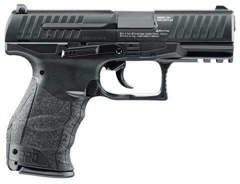 Umarex USA 2256010 Walther PPQ Air Pistol Single 177 Pellet/BB Black