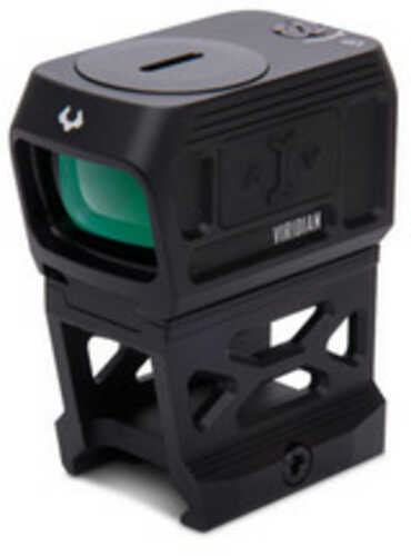 Viridian 9810060 Rfx45 Closed Emitter Green Dot Sight Black | 24 X 15.5mm 5 Moa Green Dot