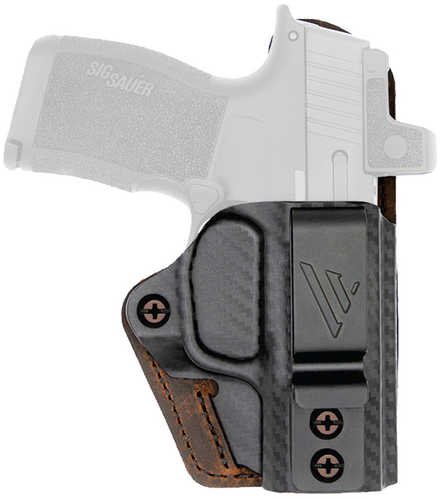 Versacarry 1CC2611P365 Compound Custom IWB Black Polymer Belt Clip Fit Sig P365 Right Hand