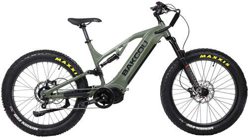 Bakcou E-bikes B-scj19-g21 Scout Jager Matte Army Green 19" Frame, Rohloff E-14 (500/14) Speed Hub Bafangultra Mid-drive