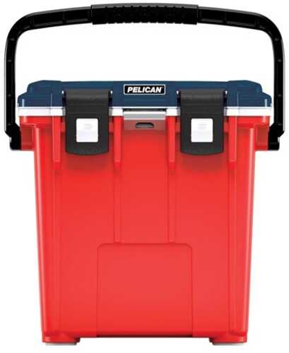 Pelican 20Q5REDBLUWHT Personal Cooler Elite Red/White/Blue Polypropylene 20 Qt