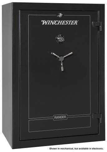 Winchester Safes R59440347E Ranger 34 Gun 59" H x 40" 25" D (Exterior) Electronic Lock Black