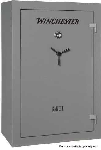 Winchester Safes B6040F13110E Bandit 31 Gun 60" H x 40" 22" D (Exterior) Electronic Lock Gunmetal Gray