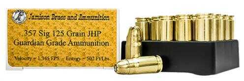 357 Sig 125 Grain Hollow Point 20 Rounds Jamison Ammunition