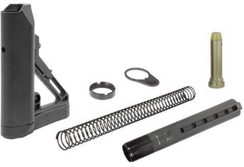 UTG Pro RBUS1Bm Mil-Spec S1 AR15/M16 Rifle Buttstock Kit Aluminum/Polymer Black